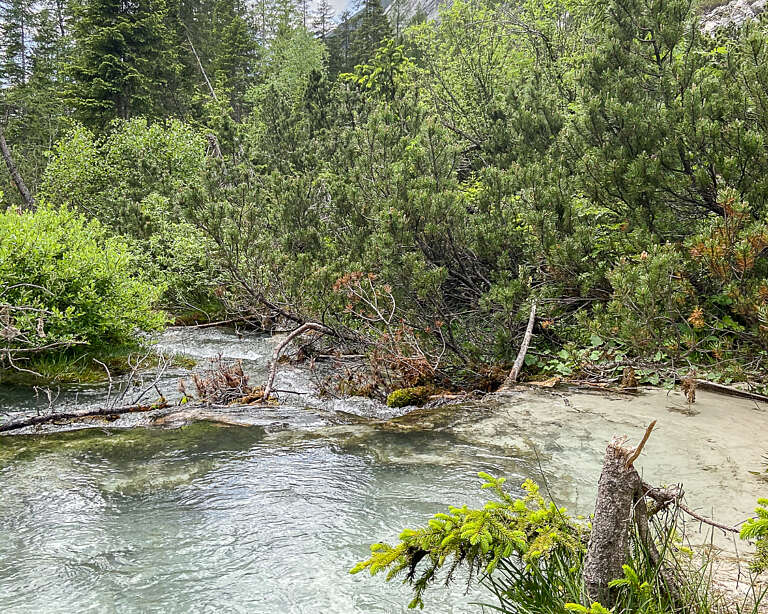Die Isar im Quellgebiet